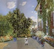 Claude Monet The Artist-s House at Argenteuil Spain oil painting artist